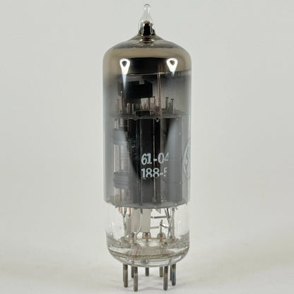 (1) Tested GE 6BA8A Tube Date Code 61-04 Medium Mu Triode Cutoff Pentode 6BA8 A