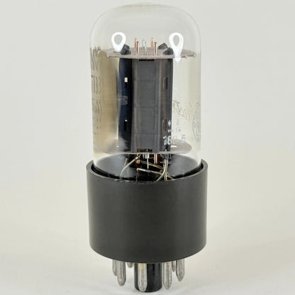(1) Tested GE 6SN7GTB Tube Glow Top Filament O Getter Code LL 6SN7GT
