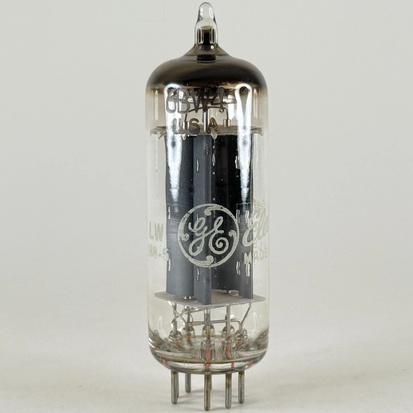 (1) Tested Balanced GE 6BW4 Tube Date Code LW Full Wave Rectifier Tube (a)