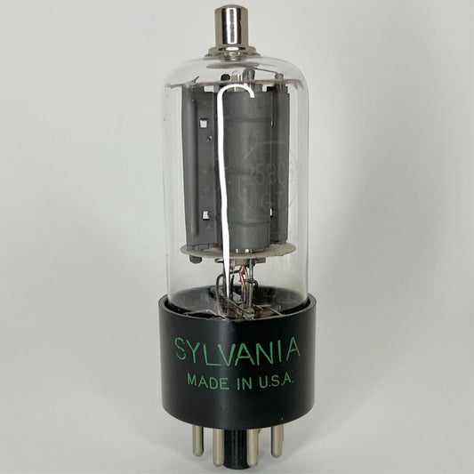 (1) Tested 1953 Sylvania 25BQ6GT Tube Date Code 352 Sylvania 25BQ6 GT Power Tube