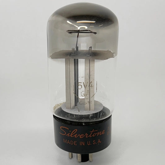(1) Tested Balanced Silvertone 5V4GA Tube Date Code 5-39 5V4G 5V4 GA Tube