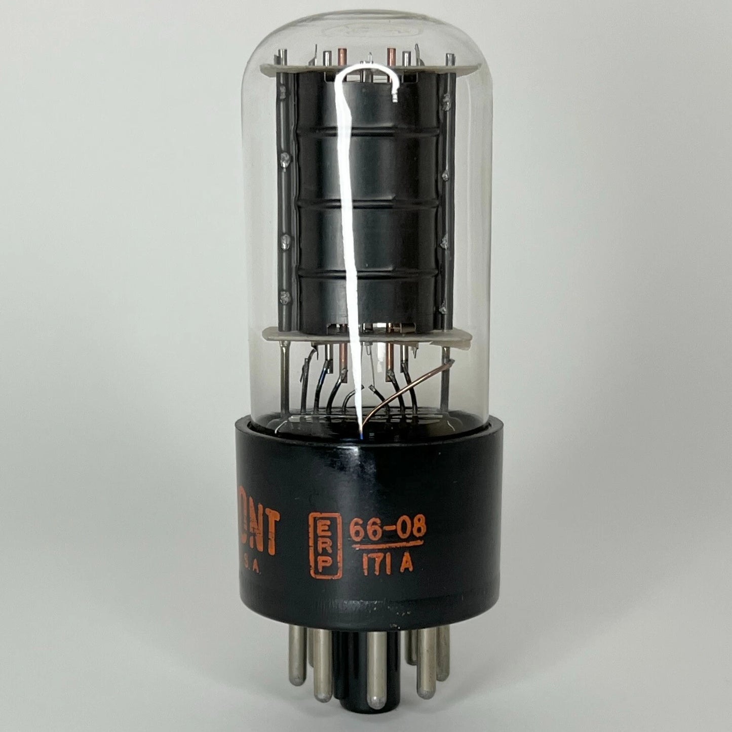 (1) Tested Dumont 5V6GT Tube Date Code 66-08 Dumont 5V6 GT Beam Power Tube (b)