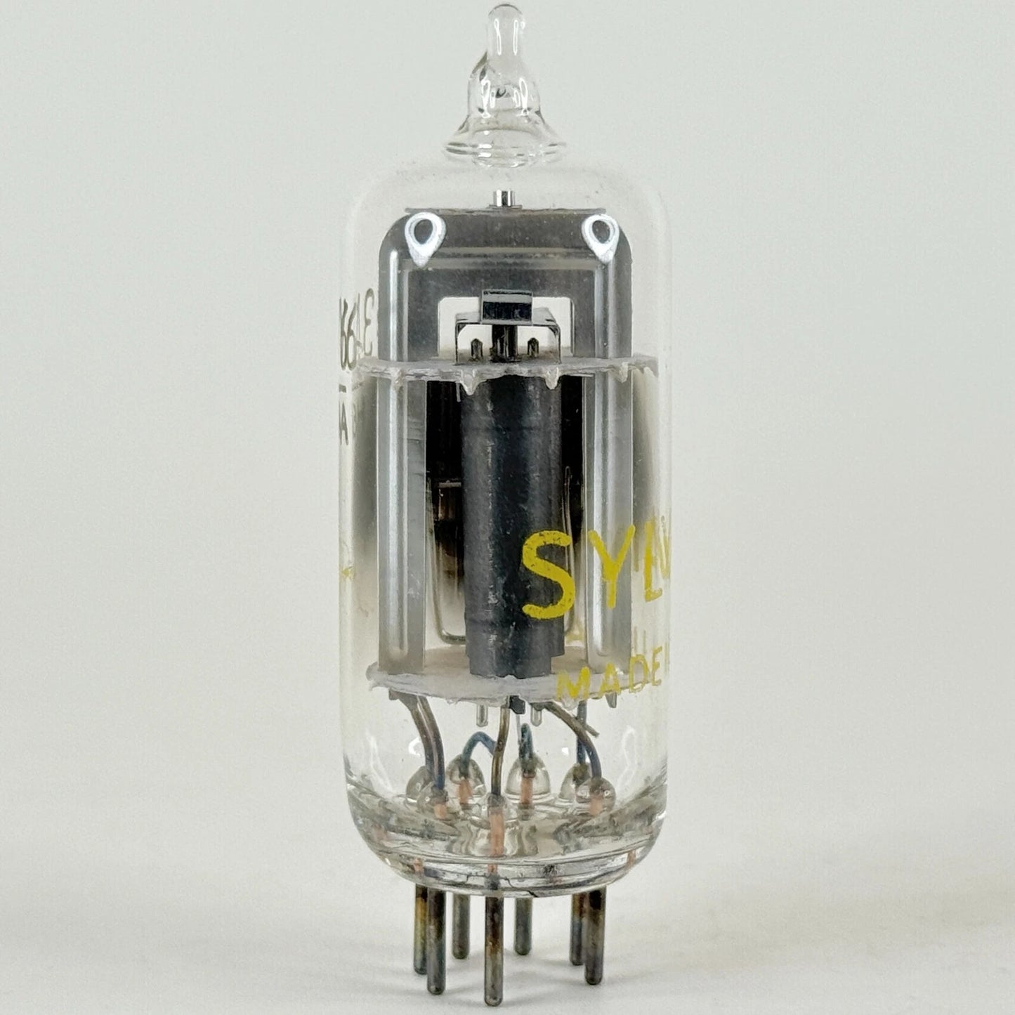 (1) Tested Sylvania 3AV6 Tube with Box Date Code ACG Twin Diode High Mu Triode