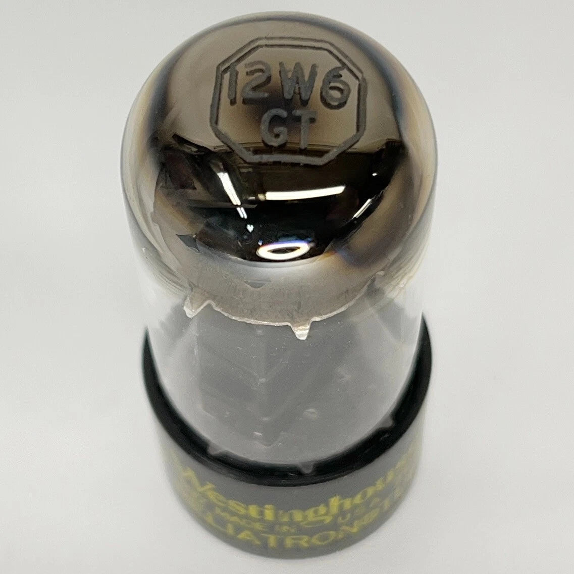 (1) Tested Westinghouse 12W6GT Tube Date Code BP Westinghouse 12W6 GT Beam Power
