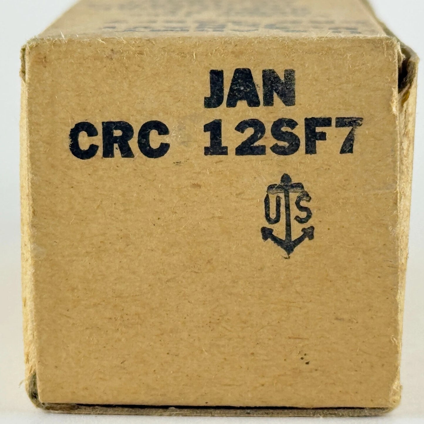 (1) Tested 1944 RCA JAN CRC 12SF7 Tube with Box Mil Spec Date Code H3E (b)