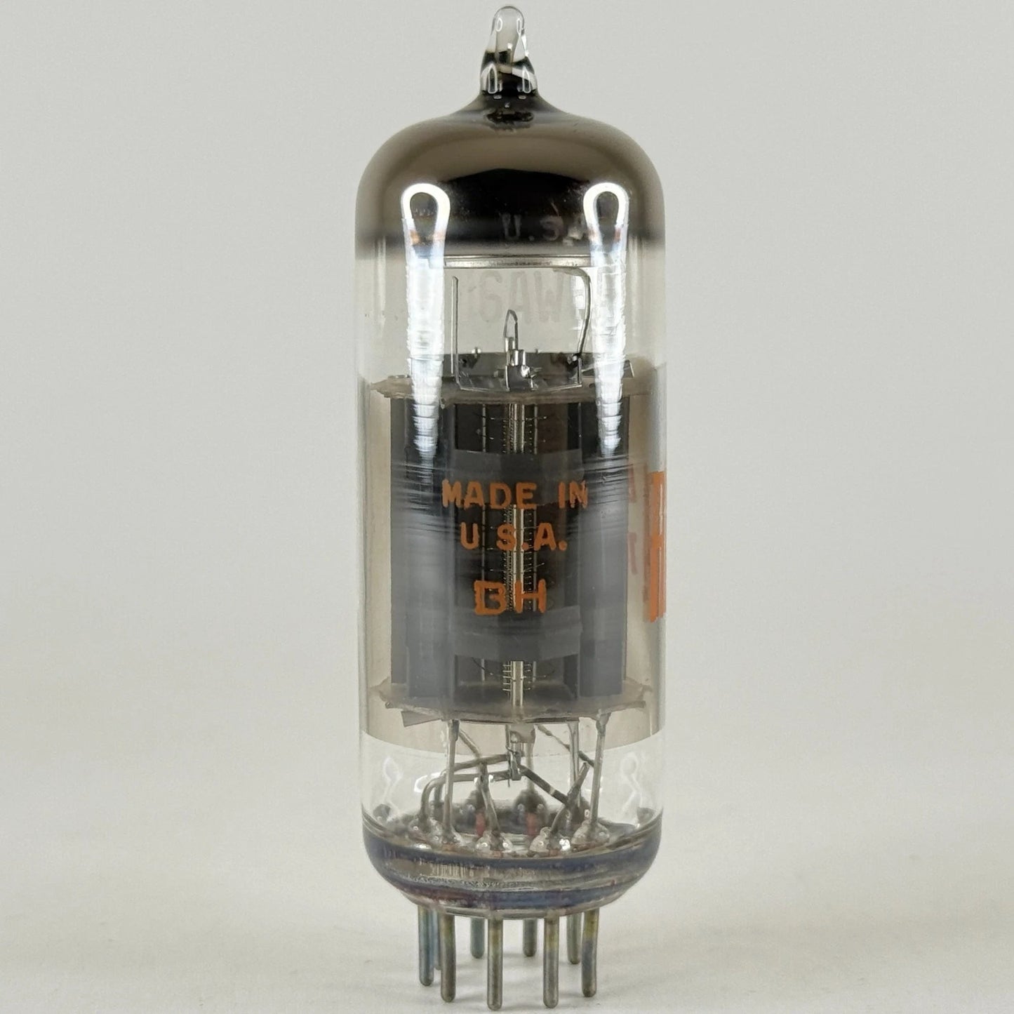 (1) Tested RCA 6AW8A Tube and Box Date Code BH 6AW8 A High Mu Triode Pentode (a)