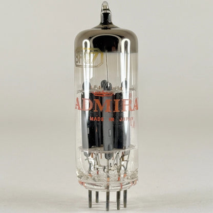 (1) Tested Admiral 8FQ7 Tube Date Code 270-17 Japan Medium Mu Twin Triode Tube
