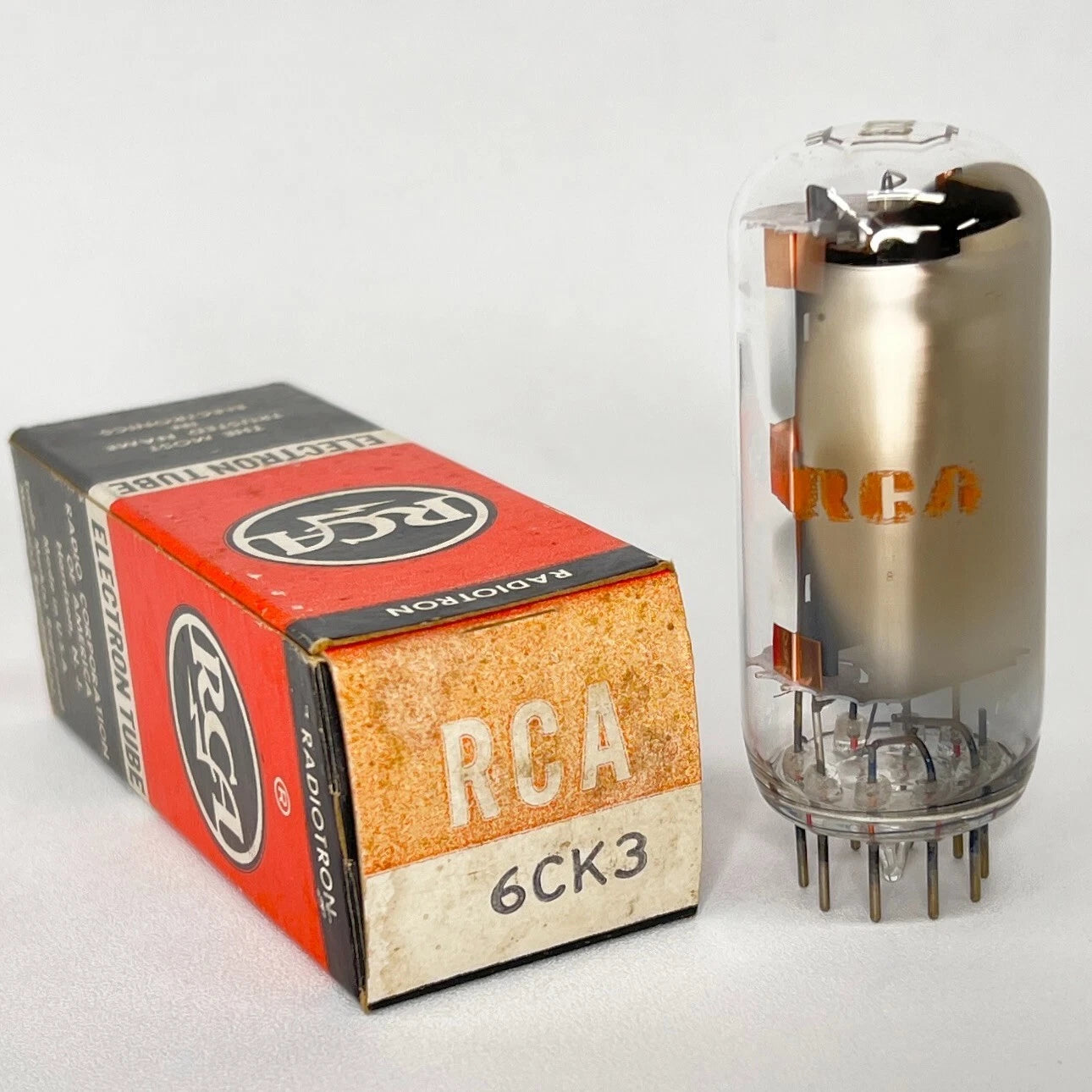 (1) Tested RCA 6CK3 Tube with Box Half Wave Vacuum Rectifier Tube