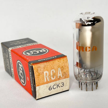 (1) Tested RCA 6CK3 Tube with Box Half Wave Vacuum Rectifier Tube