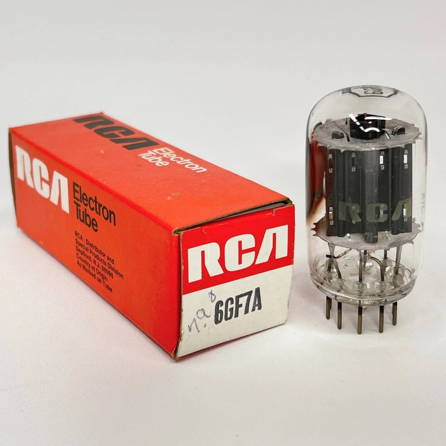 (1) Tested RCA 6GF7A Tube with Box Date Code 71-39 RCA 6GF7 A Dual Triode Tube