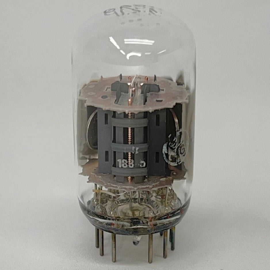 (1) Tested GE 6AS11 Tube General Electric 6AS11 Dual Triode Sharp Cutoff Pentode