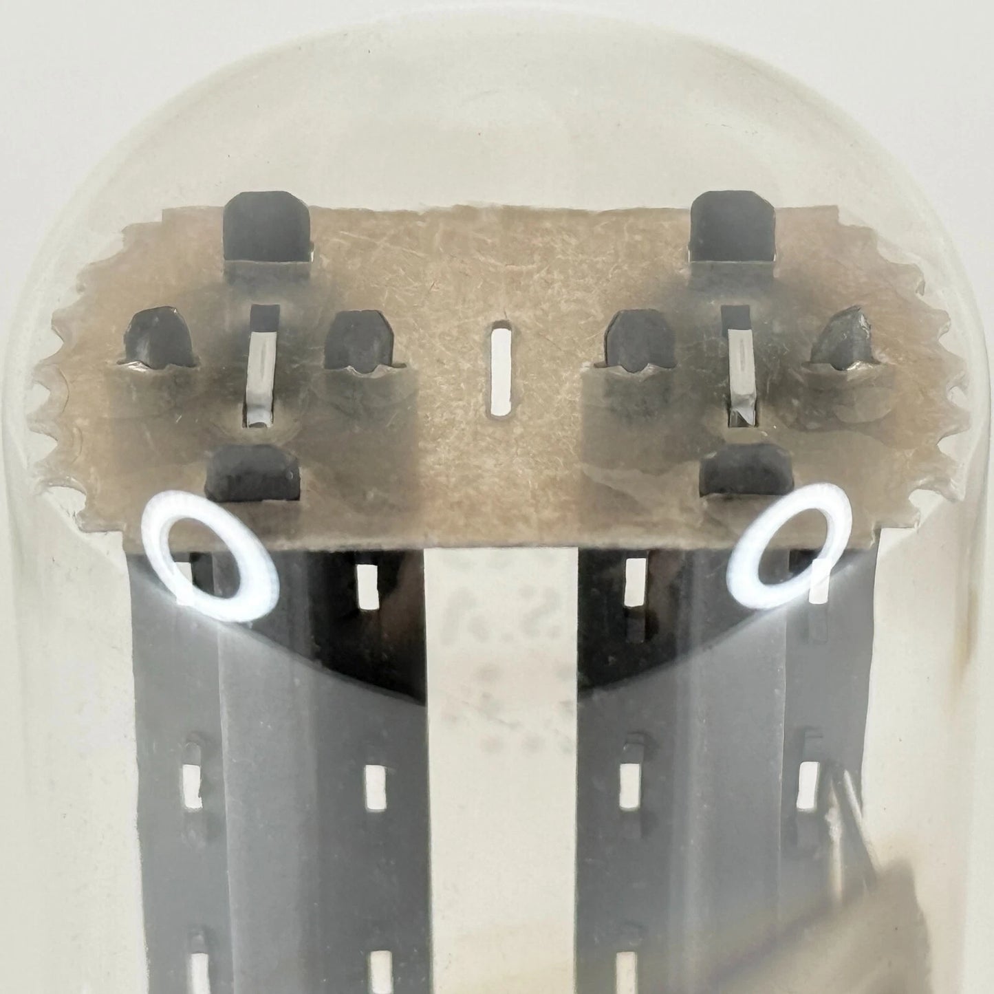(1) Tested Beckman 5U4GB Tube Smooth Gray Plates Side Getter 68-30 GE EIA 5U4 GB