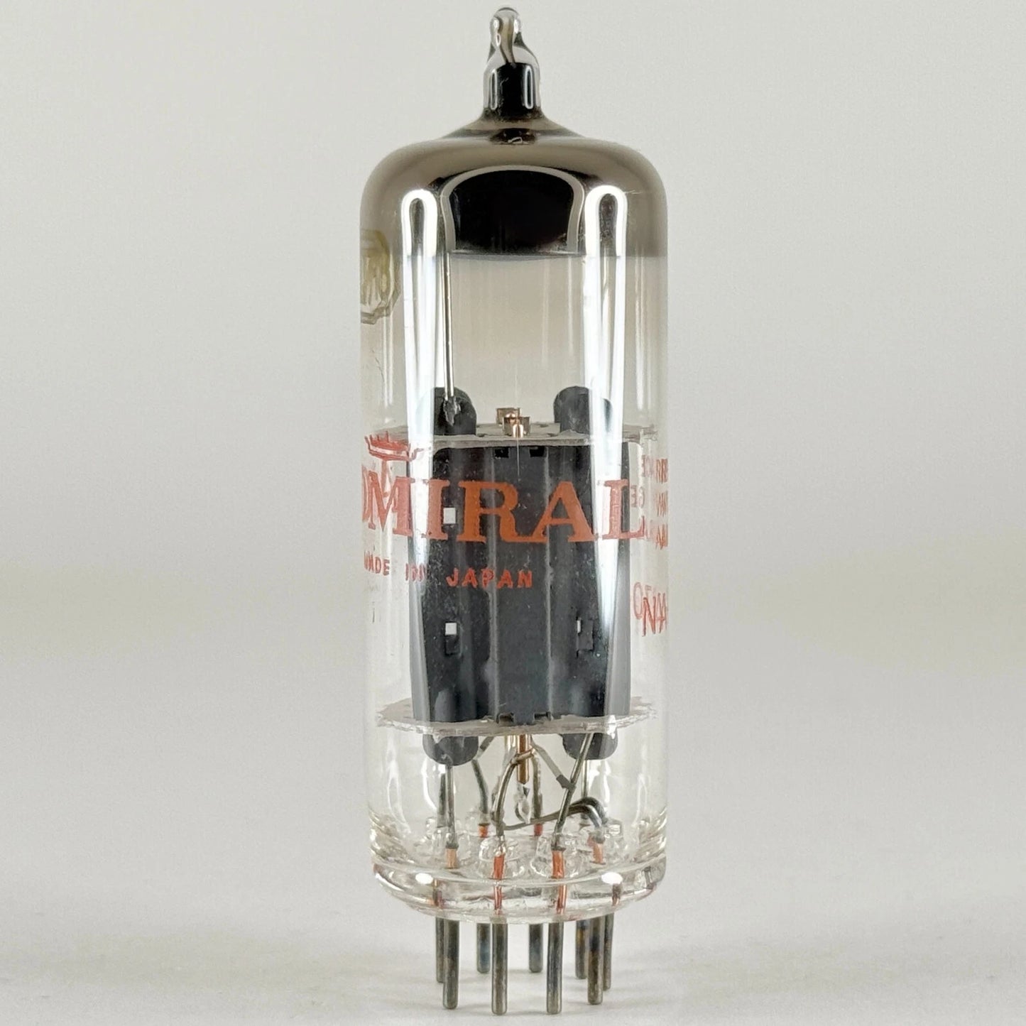 (1) Tested Admiral 8FQ7 Tube Date Code 270-17 Japan Medium Mu Twin Triode Tube