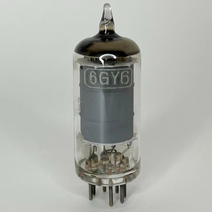 (1) Tested Silvertone 6GY6 Tube Made in Japan Sharp Cutoff Pentode Vacuum Tube