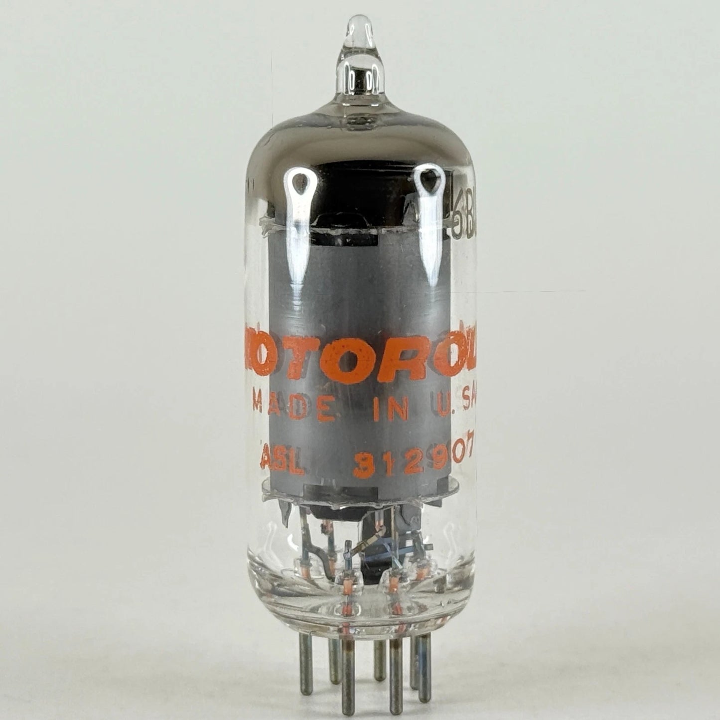 (1) Tested Motorola 6BJ6 Tube with Box Date Code 907 Remote Cutoff Pentode (a)