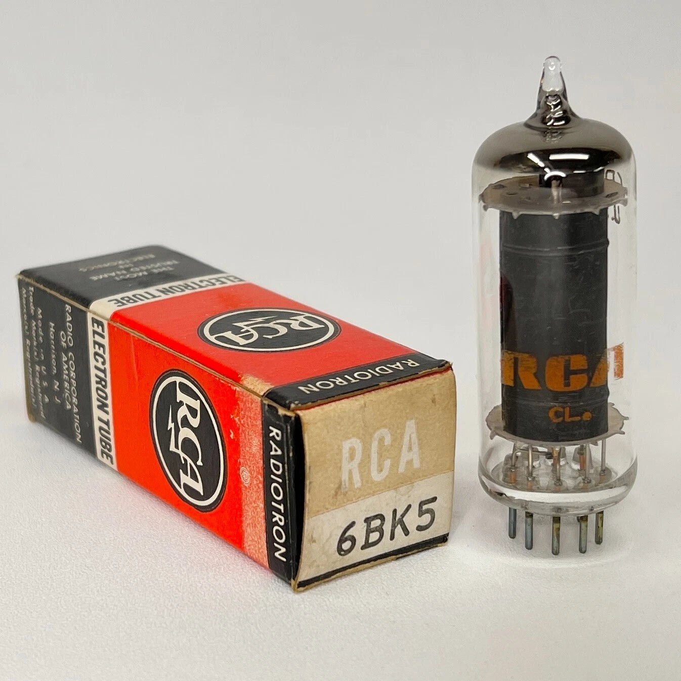 (1) Tested RCA 6BK5 Tube with Box Date Code CL RCA 6BK5 Beam Power Tube (d)