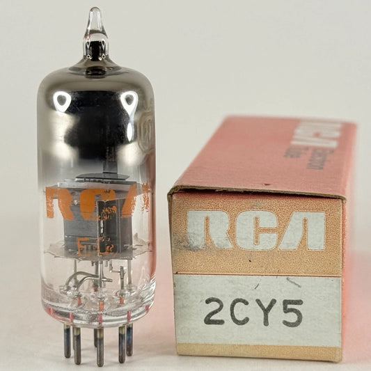 (1) Tested Strong RCA 2CY5 Tube with Box Date Code EG Sharp Cutoff Tetrode Tube