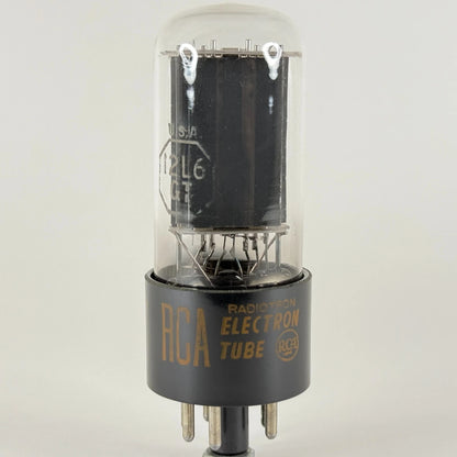 (1) Tested Strong RCA 12L6GT Tube Date Code ND 12L6 GT Tube Beam Power Tube (a)