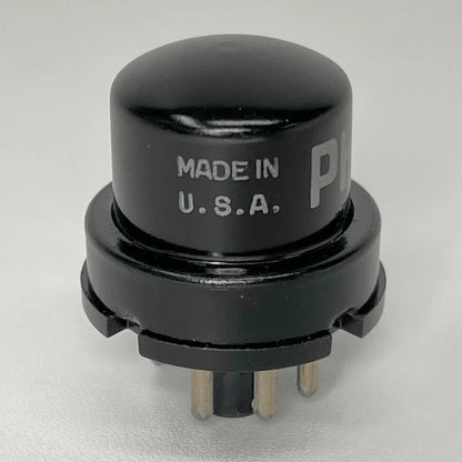 (1) Tested Balanced Philips 6H6 Tube Twin Diode Black Metal Tube
