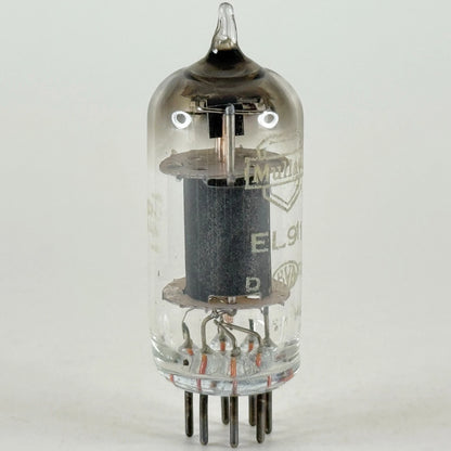 (1) Tested Mullard Blackburn EL91 Tube (6AM5) Date Code 1241 B2 Pentode Output
