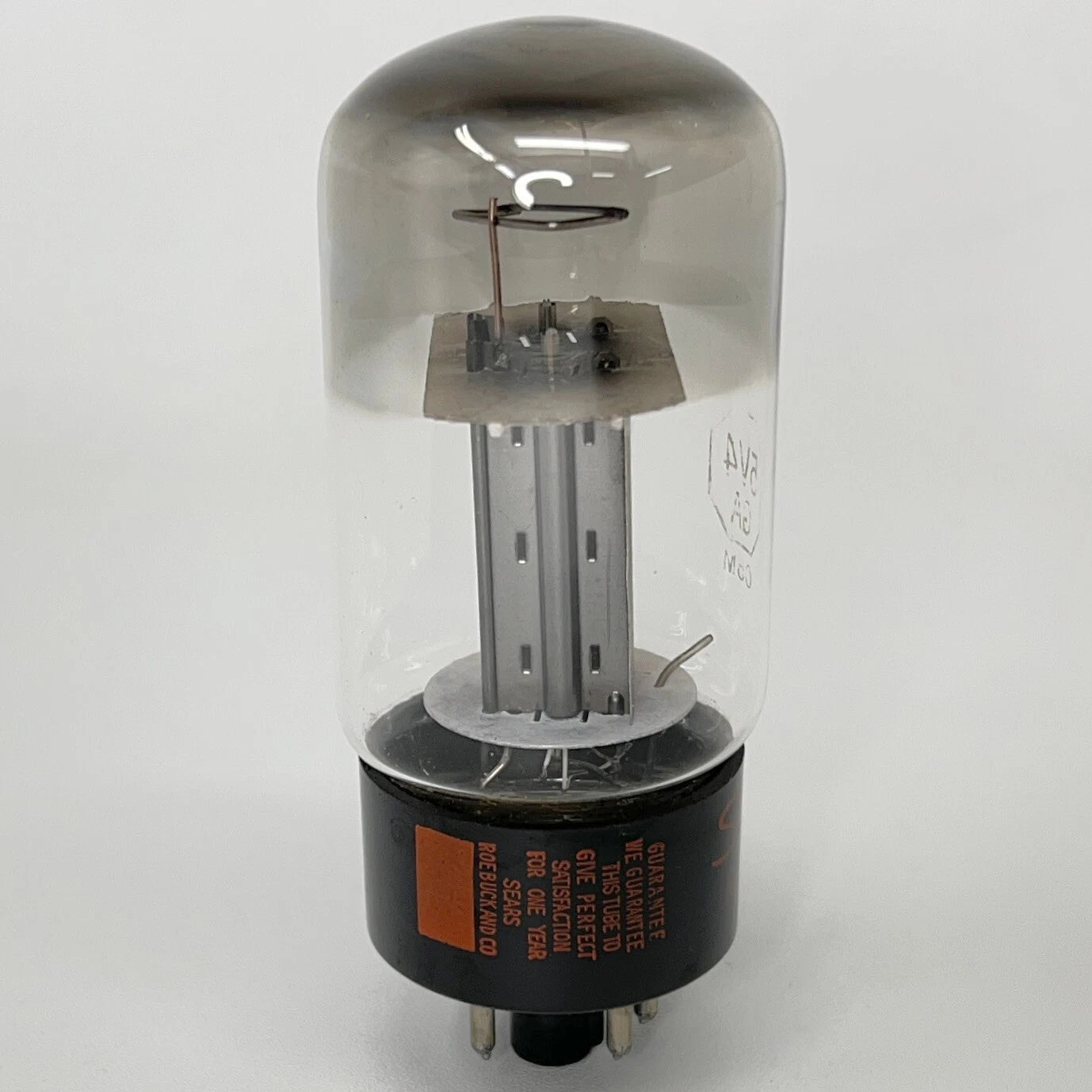 (1) Tested Balanced Silvertone 5V4GA Tube Date Code 5-39 5V4G 5V4 GA Tube
