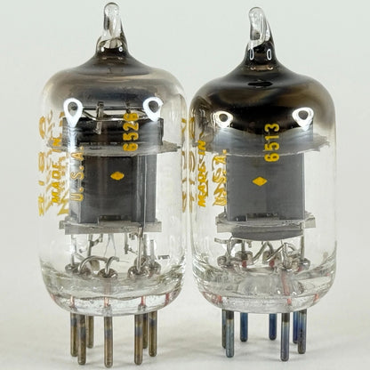 Tested Matched Pair 1965 Western Electric 415A Tubes Codes 6513 and 6526