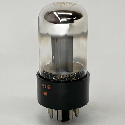 (1) Tested Balanced Silvertone 6SN7GTB Tube Chrome Dome Gray Code BJH 6SN7GT