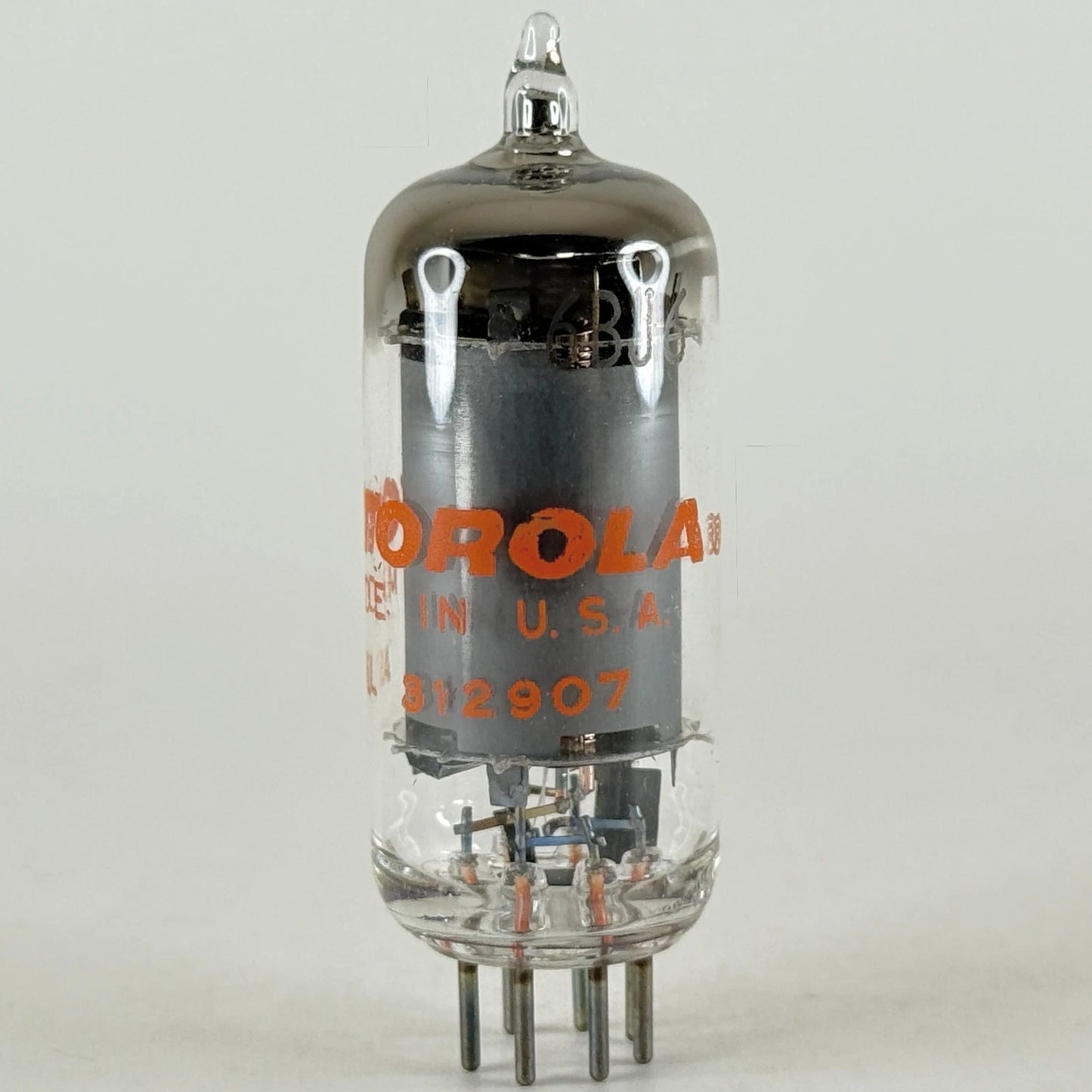 (1) Tested Motorola 6BJ6 Tube with Box Date Code 907 Remote Cutoff Pentode (a)
