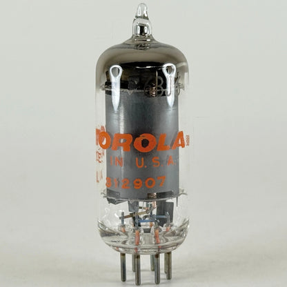 (1) Tested Motorola 6BJ6 Tube with Box Date Code 907 Remote Cutoff Pentode (a)