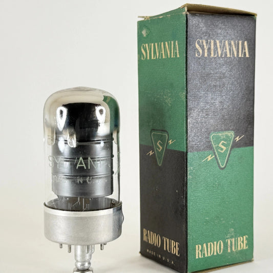 (1) Tested 1952 Sylvania 7H7 Tube with Box Date Code 226 Loctal Tube Loktal Tube