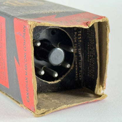 (1) Tested Marconi Radiotron E1148 Tube with Box Date Code 5-42 Amp Oscillator