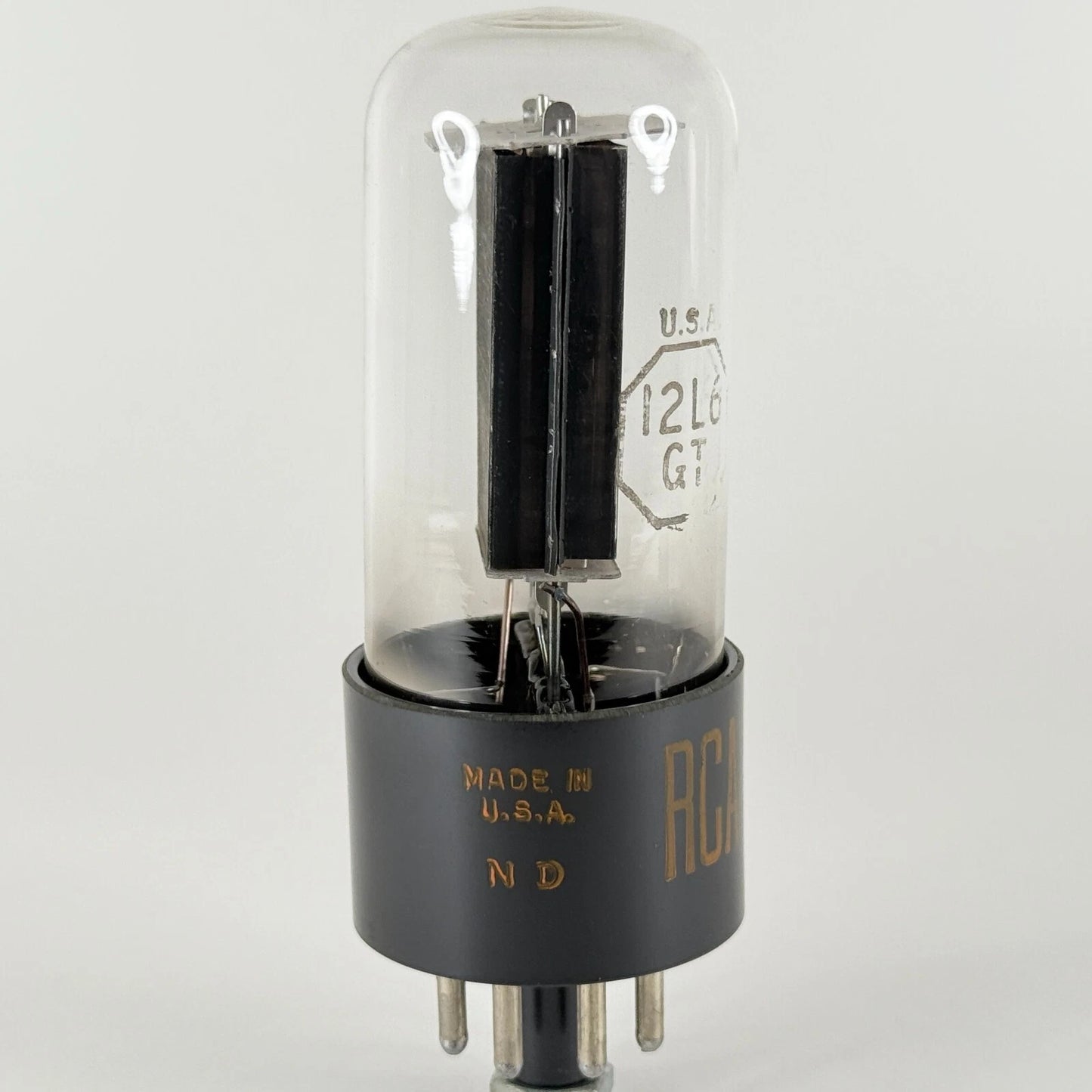 (1) Tested Strong RCA 12L6GT Tube Date Code ND 12L6 GT Tube Beam Power Tube (a)