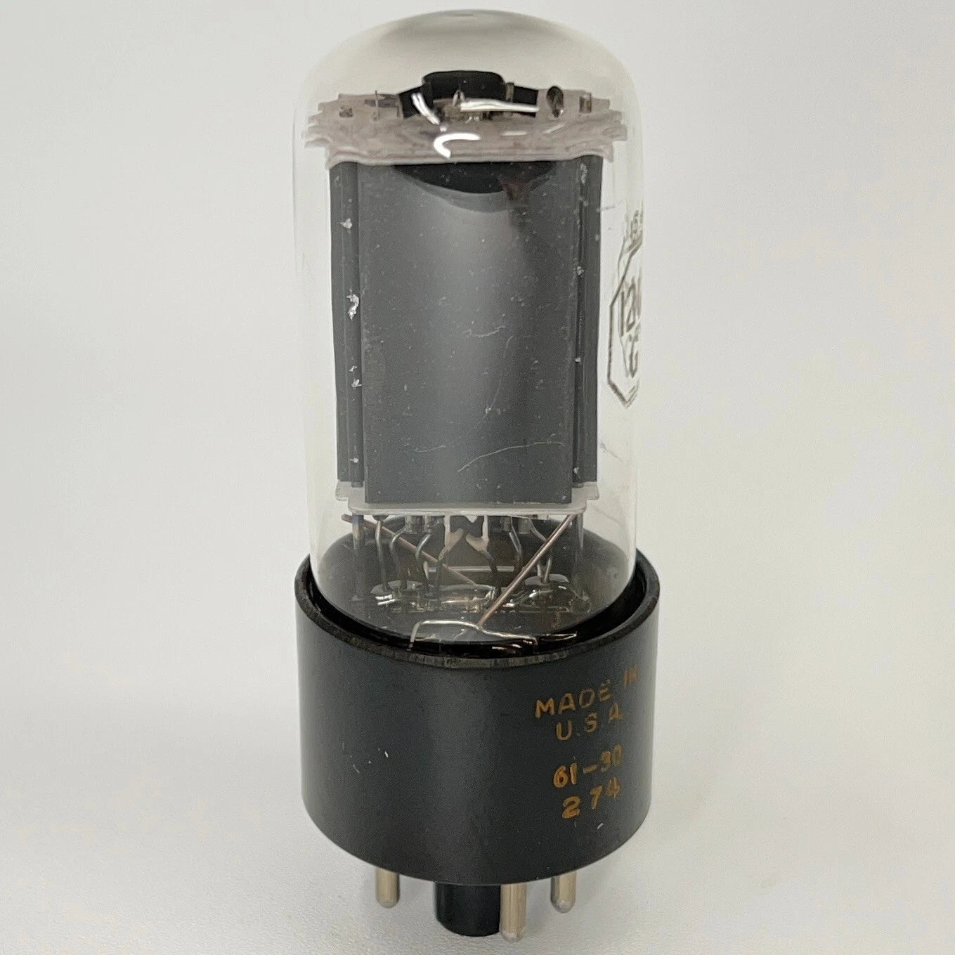 (1) Tested Wells Gardner 12W6GT Tube Code 61-30 Wells Gardner and Co 12W6 GT