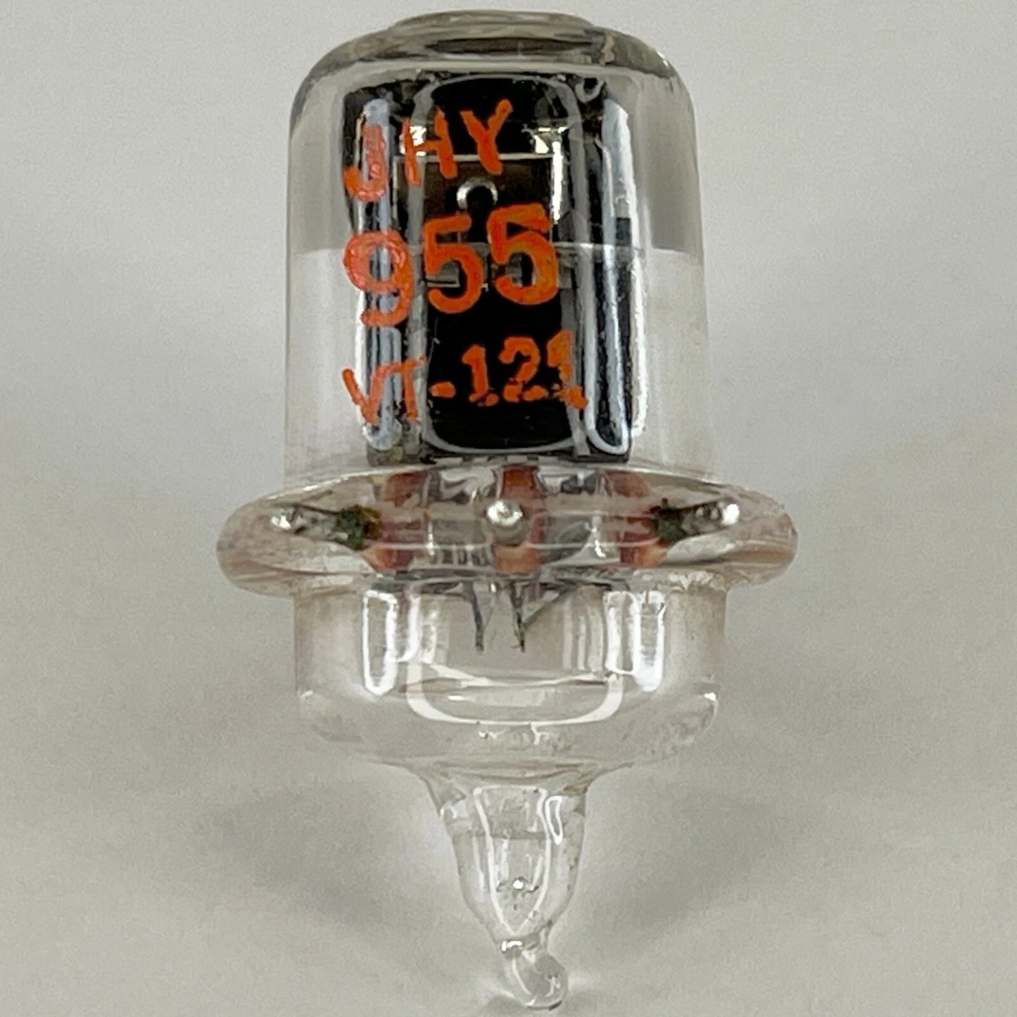 (1) Tested JHY-955 Tube JHY 955 Acorn Tube VT-121 Medium Mu Triode Tube (a)