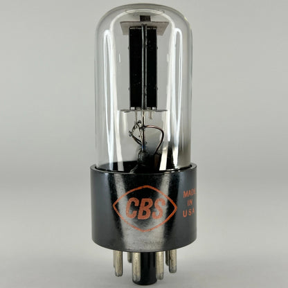 (1) Tested CBS 6SN7GTB Tube with Box Tall Bottle Black Plates Code PC 6SN7GT