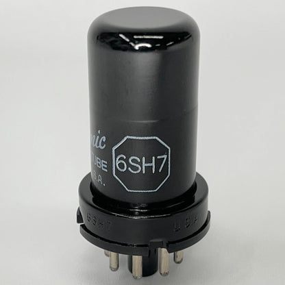 (1) Tested GE 6SH7 Tube Date Code CZ General Electric 6SH7 Pentode Tube