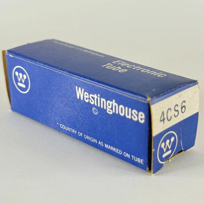 (1) Tested Westinghouse 4CS6 Tube with Box Japan Date Code 6D Pentagrid Tube