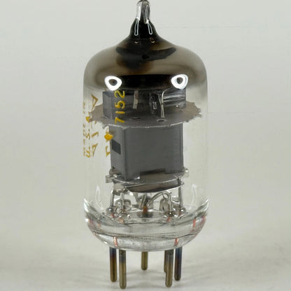 (1) Tested 1971 Western Electric 415A Tube Black Plate O Ring Getter Code 7152