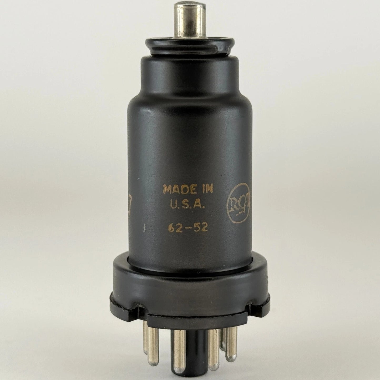 (1) Tested RCA JAN CRC 6L7 Tube Date Code 62-52 Mil-Spec RCA 6L7 Pentagrid Tube
