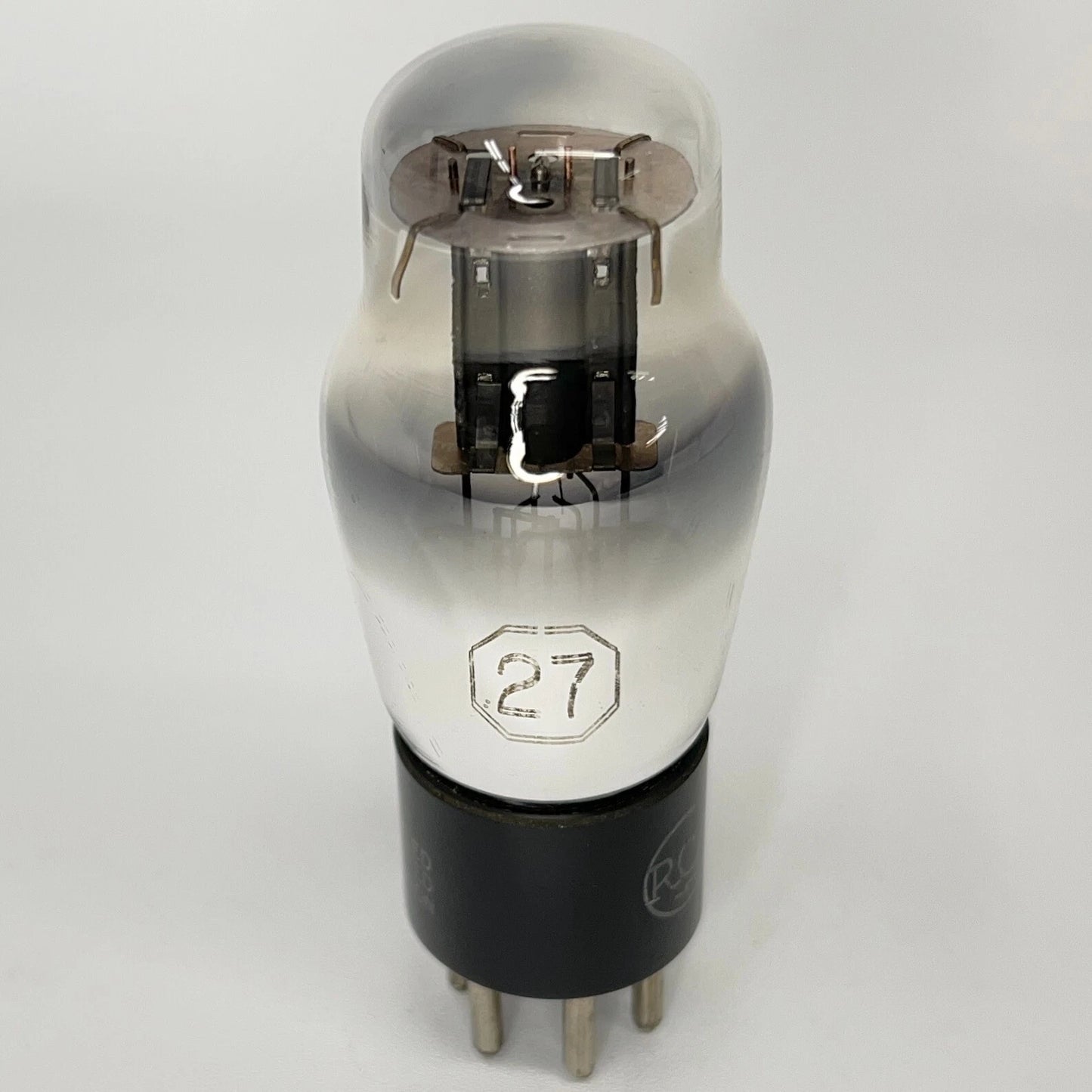(1) Tested RCA Radiotron Type 27 Tube Date Code T6 Medium Mu Triode Tube