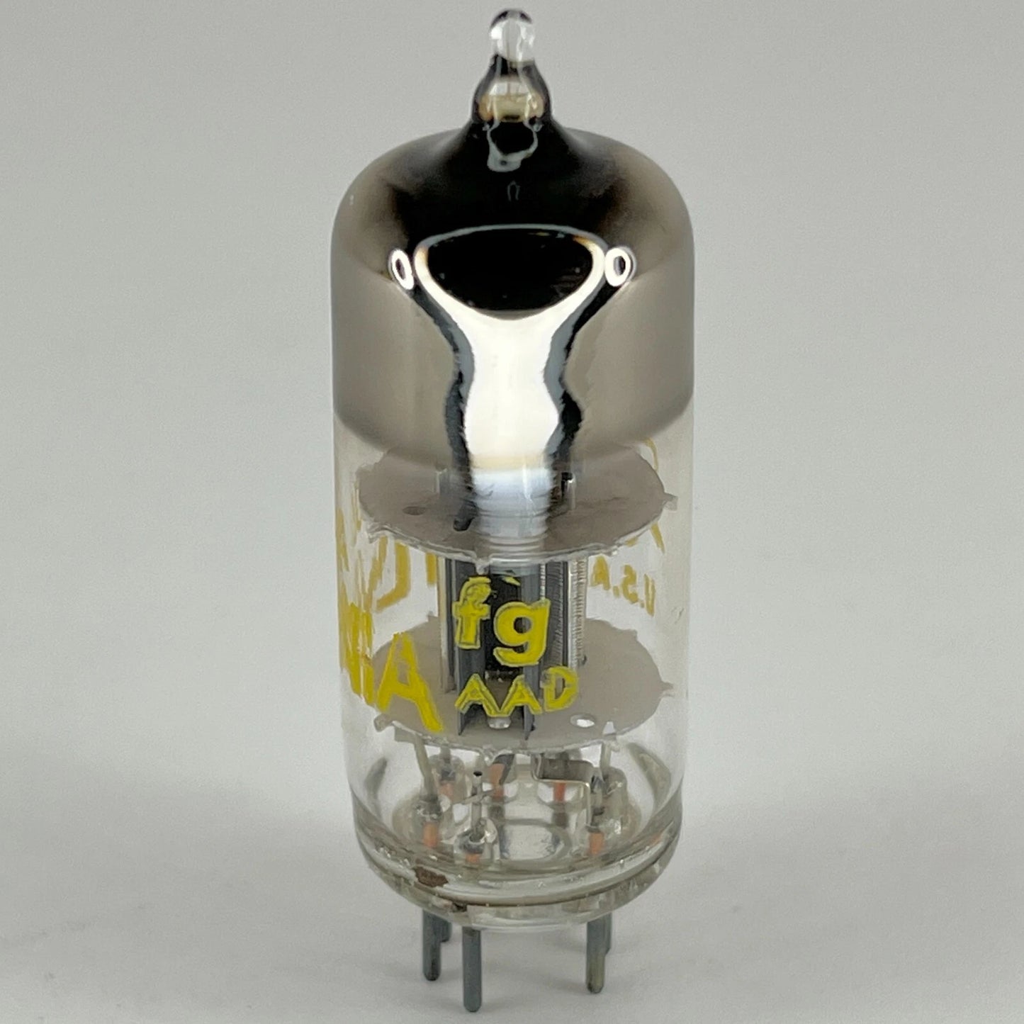 (1) Tested Sylvania 6J6A Tube with Box Date Code fg AAD 6J6 A Twin Triode Tube
