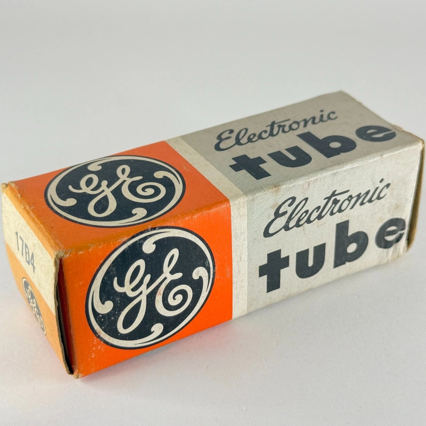 (1) Tested GE 17D4 Tube with Box Date Code CV General Electric Rectifier Tube