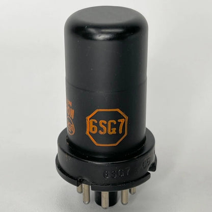 (1) Tested Very Strong RCA 6SG7 Tube Date Code BE RCA 6SG7 Pentode Tube
