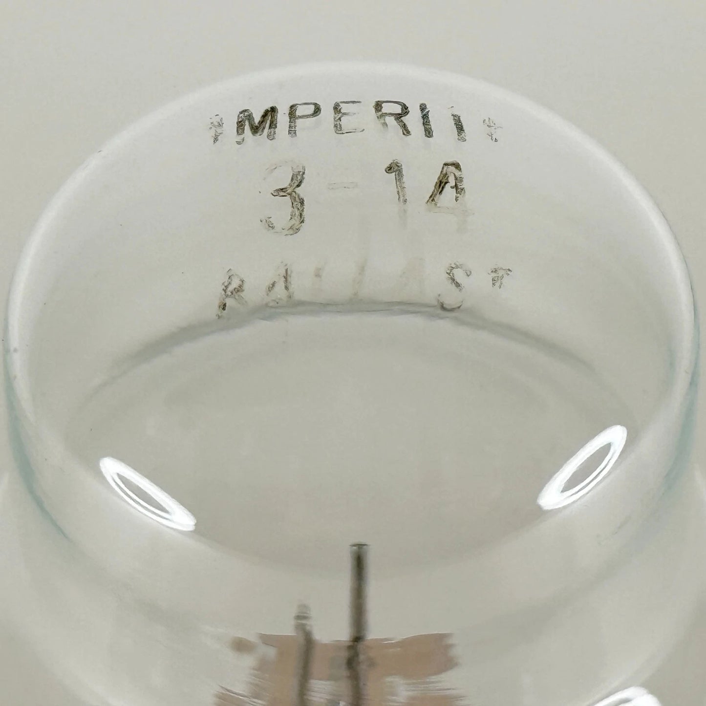(1) Tested Amperite 3-14 Ballast Tube Current Regulating Tube