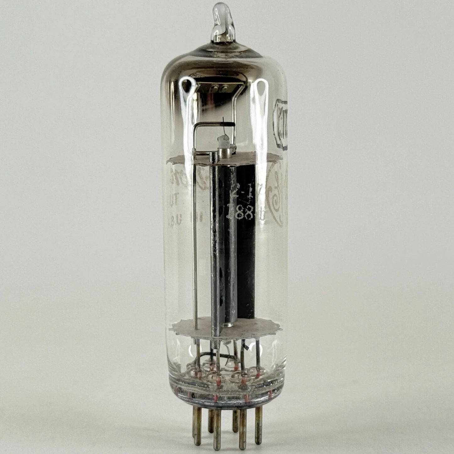 (1) Tested GE 117Z3 Tube Date Code 2-17 General Electric Half Wave Rectifier