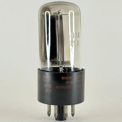 (1) Tested Very Strong Philco 6DA4 Tube Date Code 6430 Rectifier 6DA4 Tube