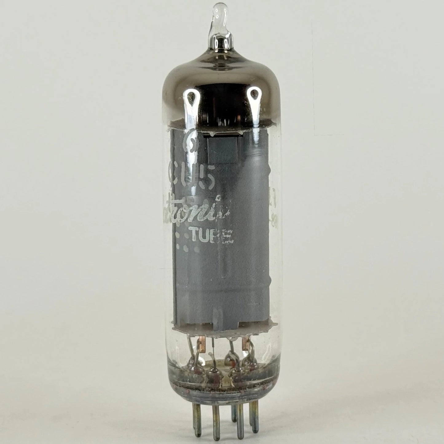 (1) Tested Very Strong GE 6CU5 with Box Date Code FJ Gray Plate Power Pentode