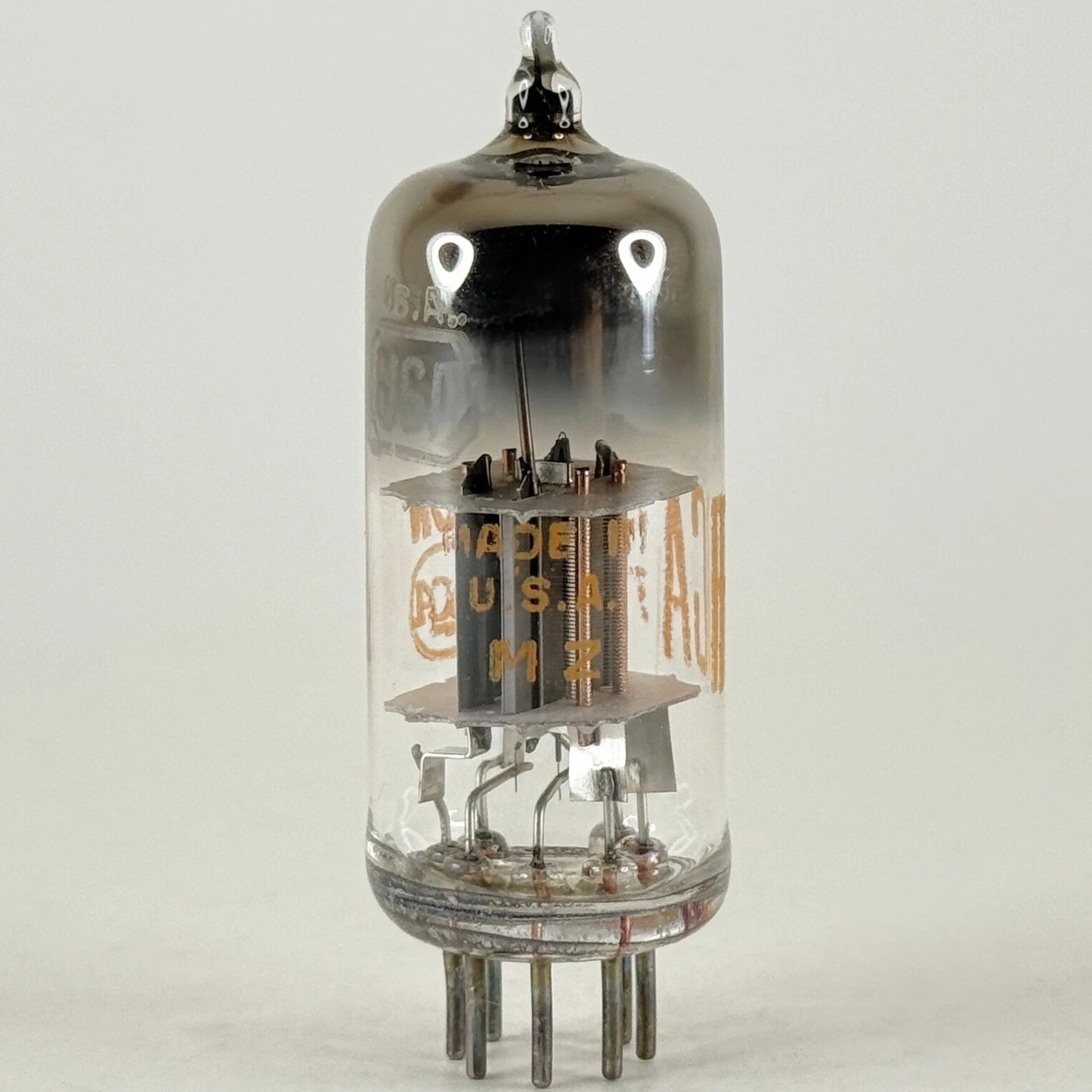 (1) Tested RCA 6J6A Tube Date Code MZ RCA 6J6 A Tube Medium Mu Twin Triode Tube