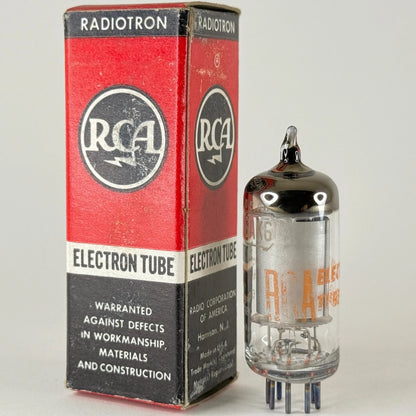 (1) Tested Strong RCA 6AK6 Tube with Box Date Code 6422 Power Amplifier Pentode