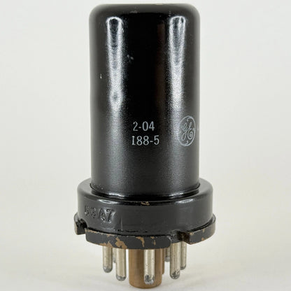 (1) Tested 1952 GE JAN CG 6SA7 Tube Code 2-04 JAN-CG-6SA7Y Pentagrid Converter